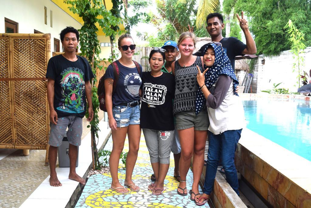 Panda Cottage Gili Trawangan Esterno foto
