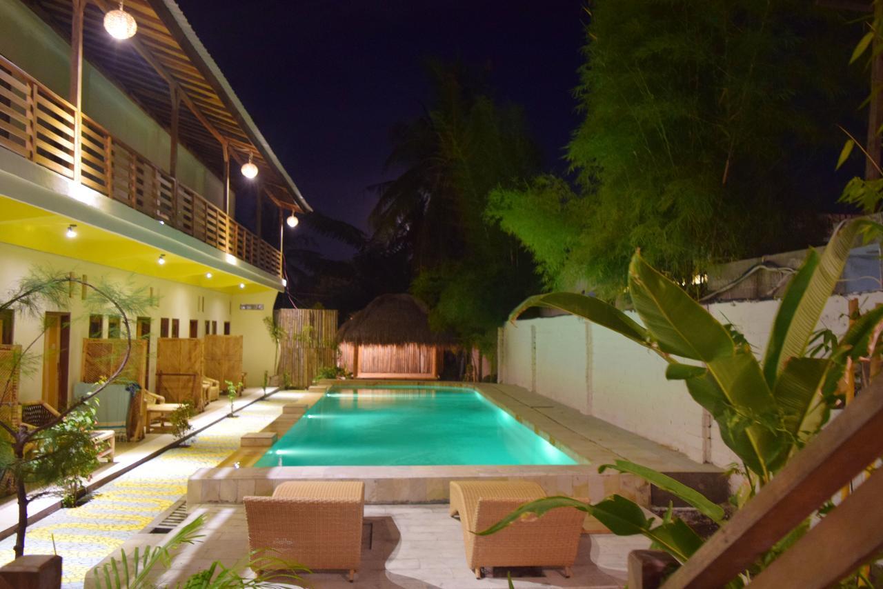 Panda Cottage Gili Trawangan Esterno foto