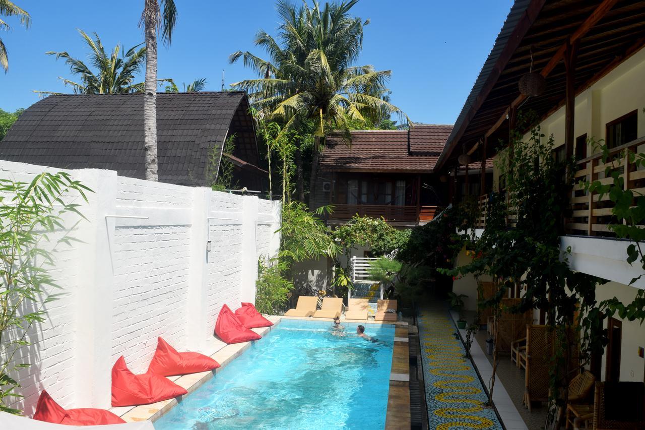 Panda Cottage Gili Trawangan Esterno foto